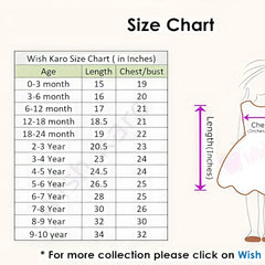 2 Pcs Girl's Cotton Lawn Printed Frock And Trouser Set