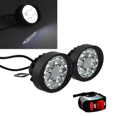 Premium LED Headlights for Motorcycles - Water Resistant & Long Range