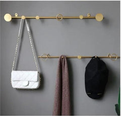 Golden Metal Wall Hanging for Modern Home Decor