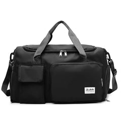 Black Oxford Cloth Large Storage Bag for Travel & Daily Use