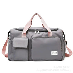 Black Oxford Cloth Large Storage Bag for Travel & Daily Use