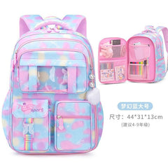 School Backpack for Daily Use – High Quality Durable Material with Multiple Pockets (Blue