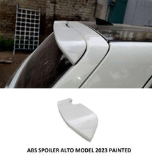 ABS Painted Rear Roof Spoiler Wing for Suzuki Alto (2019–2024 Models)