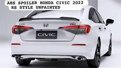 ABS Spoiler for Honda Civic 2022 – RS Style Rear Trunk Spoiler, Unpainted
