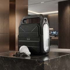 KBroad Portable Solar Power Station with LED Light & Charging Kit