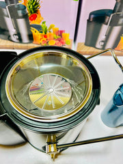Silver Crest Fruit Juicer With Two Speed Settings I And II For Efficient Juicing Of Various Fruits And Durable Daily Home Use Design