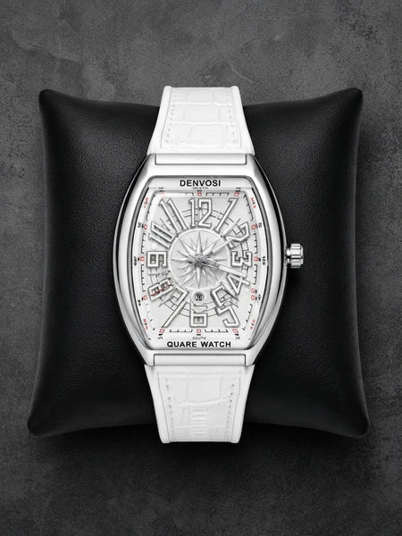 Denvosi Quartz Watch Model 6177 - Wristwatch Accessory Designed For Time Tracking And Daily Styling Routine - green