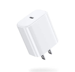 25W Mini Apple Charger White Compact