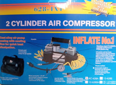 12v Air Compressor for Car Tires Black