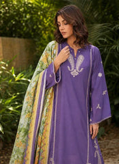 Zimale 3 Pcs Stitched Women's Embroidered Lawn Suit