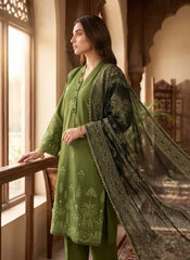 Rozina 3 Pcs Stitched Women's Embroidered Lawn Suit