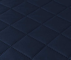 6 Seater Quilted Cotton Sofa Cover Blue