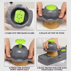 16-in-1 Mandoline Slicer & Vegetable Chopper | Multifunctional Food Cutter & Grater