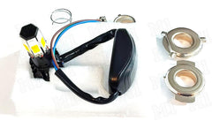 2 Color LED Headlight for Bikes IP65 Waterproof