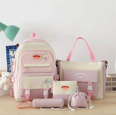 5 pcs bagset Multipurpose Backpack Set