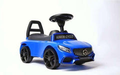 Kids Blue ABS Driving Car for Indoor Outdoor Play