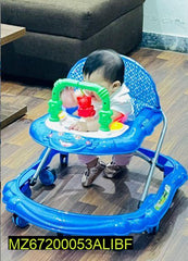 Blue Walker for Kids with Toys & Durable Fiber Construction