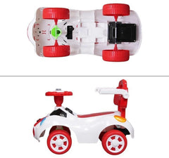 Kids Riding Car Red White Plastic Safe Durable