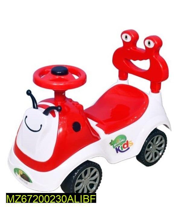 Red Crab Head Kids Ride-On Toy for Ages 1-5