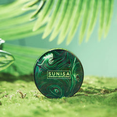 SUNISA 3-in-1 Air Cushion CC & BB Cream | Waterproof Moisturizing Foundation with Sponge