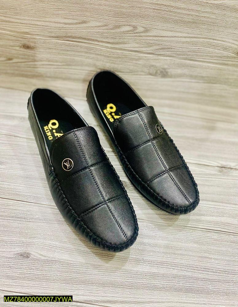 Men's Rexine Comfortable Loafers Black
