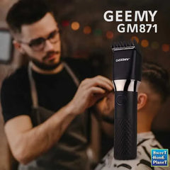 Geemy GM871 Hair Trimmer USB Rechargeable