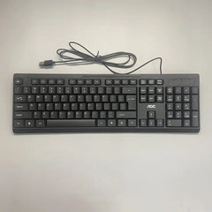 AOC KB161 Wired Keyboard Black 446x139mm