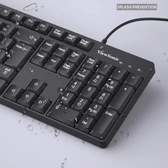 ViewSonic White All-in-One Keyboard Mouse Set
