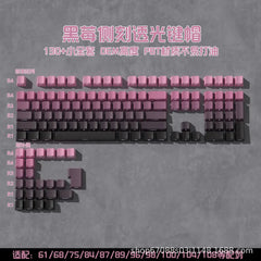 Extreme Daylight Pro Keycaps Translucent Pbt 87/75/98/68 Layout Keyboard Keycaps Customized Front and Side Engraved Keycaps