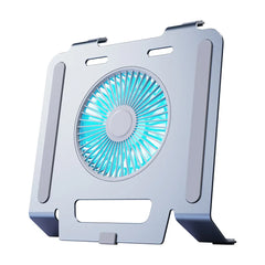 New Aluminum Fan Laptop Bracket with Blue Light