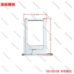 Aluminum Alloy Mobile Phone Card Tray with Waterproof Ring