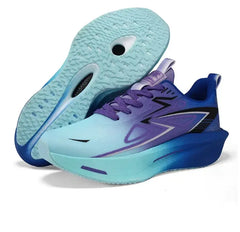 New Foreign Trade Model 2026 Breathable Ice Silk Running Shoes, Ultra-Light Shock-Absorbing Racing Shoes, Non-Slip Racing Running Shoes for Couples, Trendy for Students