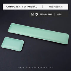 Leather Wrist Pad for Computer Mouse Keyboard
