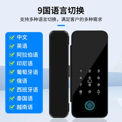 Smart Glass Door Lock for Office & Shop Single Double