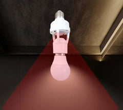 E27 Infrared Human Body Sensor Lamp Holder Led Bulb Lamp Holder Infrared Sensor Household Screw For Home Smart Life