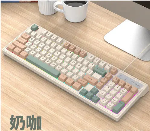 Viper Km800 Mechanical Keyboard & Mouse Set Blue