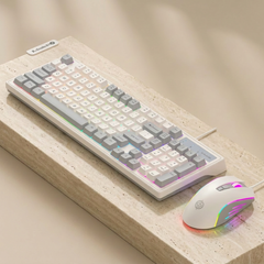 Viper Km800 Mechanical Keyboard & Mouse Set Blue