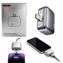 Automatic Charging Disconnector | Model LX-007 | Smart Auto Power Cut-Off Battery Protector | Type-C to Type-C Fast Charging Guardian