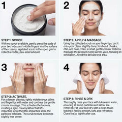 3S Lulur Black  With Niacinamide Body Scrub | Brightening & Exfoliating Body Scrub for Smooth, Soft-Looking Skin | 150g
