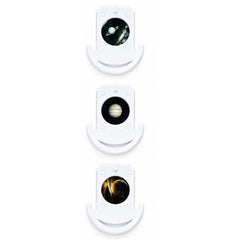 Galaxy Starry Sky Lamp Box | 2-in-1 Projector Night Light with 3  Projection Lenses | Built-in Night Light